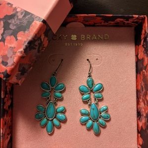 Lucky Brand Turquoise Earrings